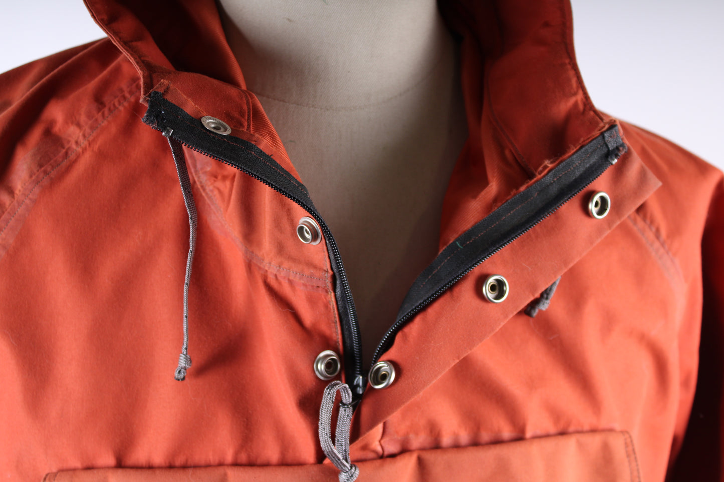 Vintage 1970s Gore-Tex Anorak Pullover Parka Coat Jacket Mens Size Large