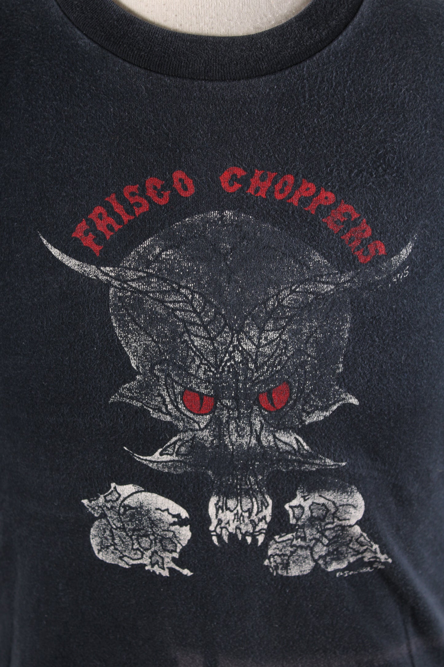 Vintage 70s Frisco Choppers SF Motorcycle Biker T-Shirt Mens Medium