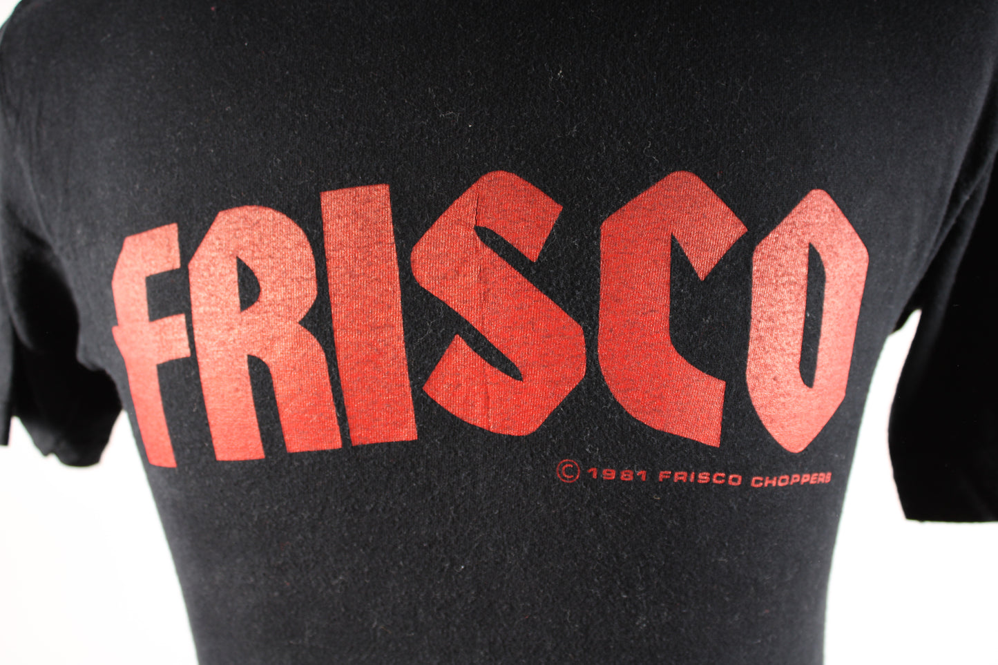 Vintage 1980s Frisco Choppers Motorcycle Biker T-Shirt Mens Medium