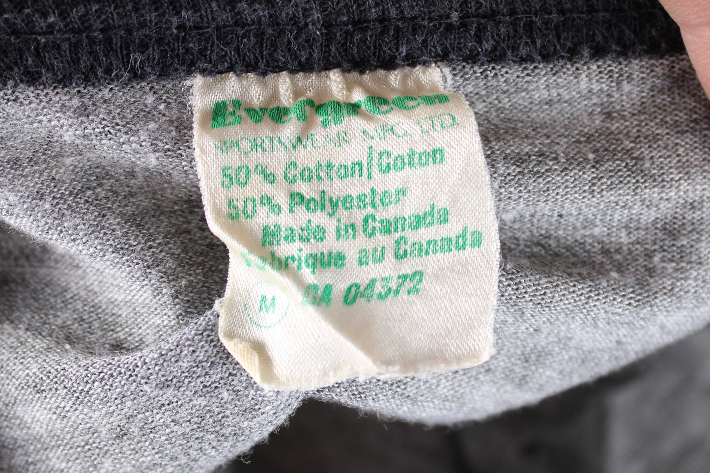 Vintage Harley Davidson BC Canada Ringer Motorcycle Biker T-Shirt Mens Medium