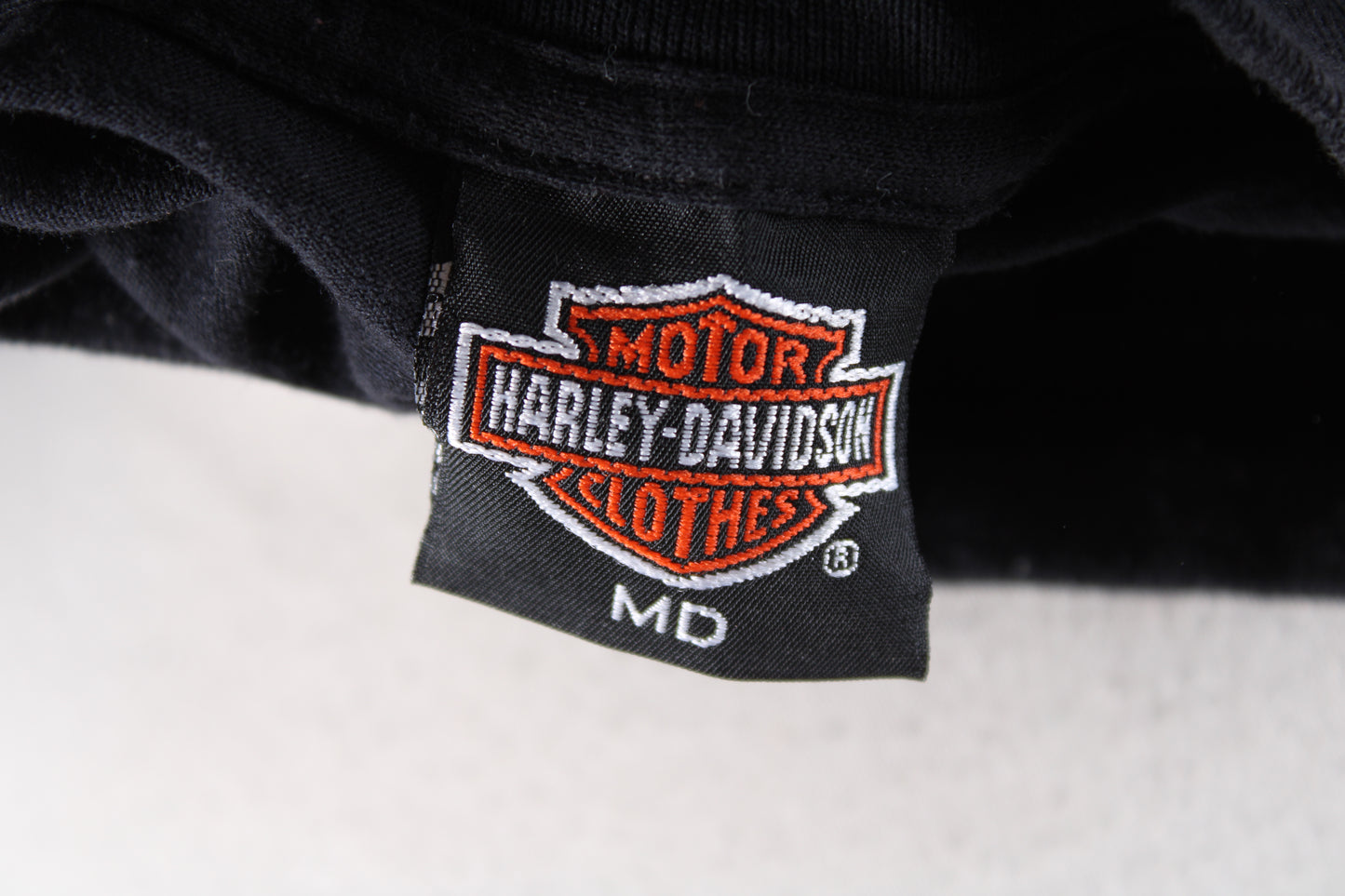 Vintage 80s Harley Davidson USA Georgia Motorcycle Biker T-Shirt Mens Medium