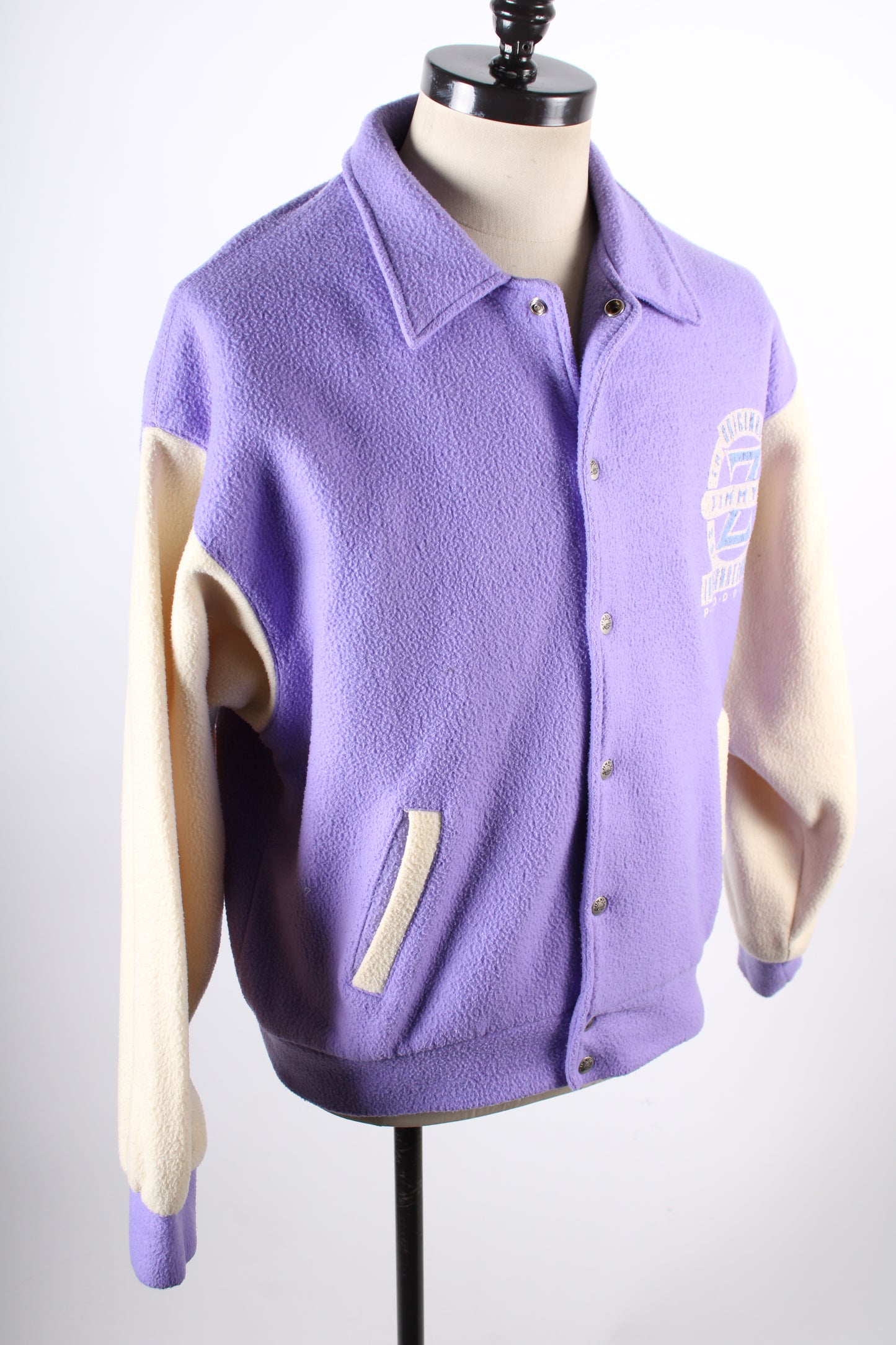 Vintage Jimmy'z Surf Skate Letterman Varsity Coat Jacket Mens Size XL