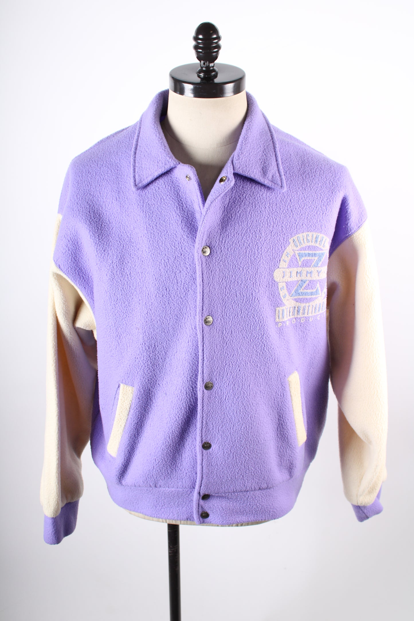 Vintage Jimmy'z Surf Skate Letterman Varsity Coat Jacket Mens Size XL