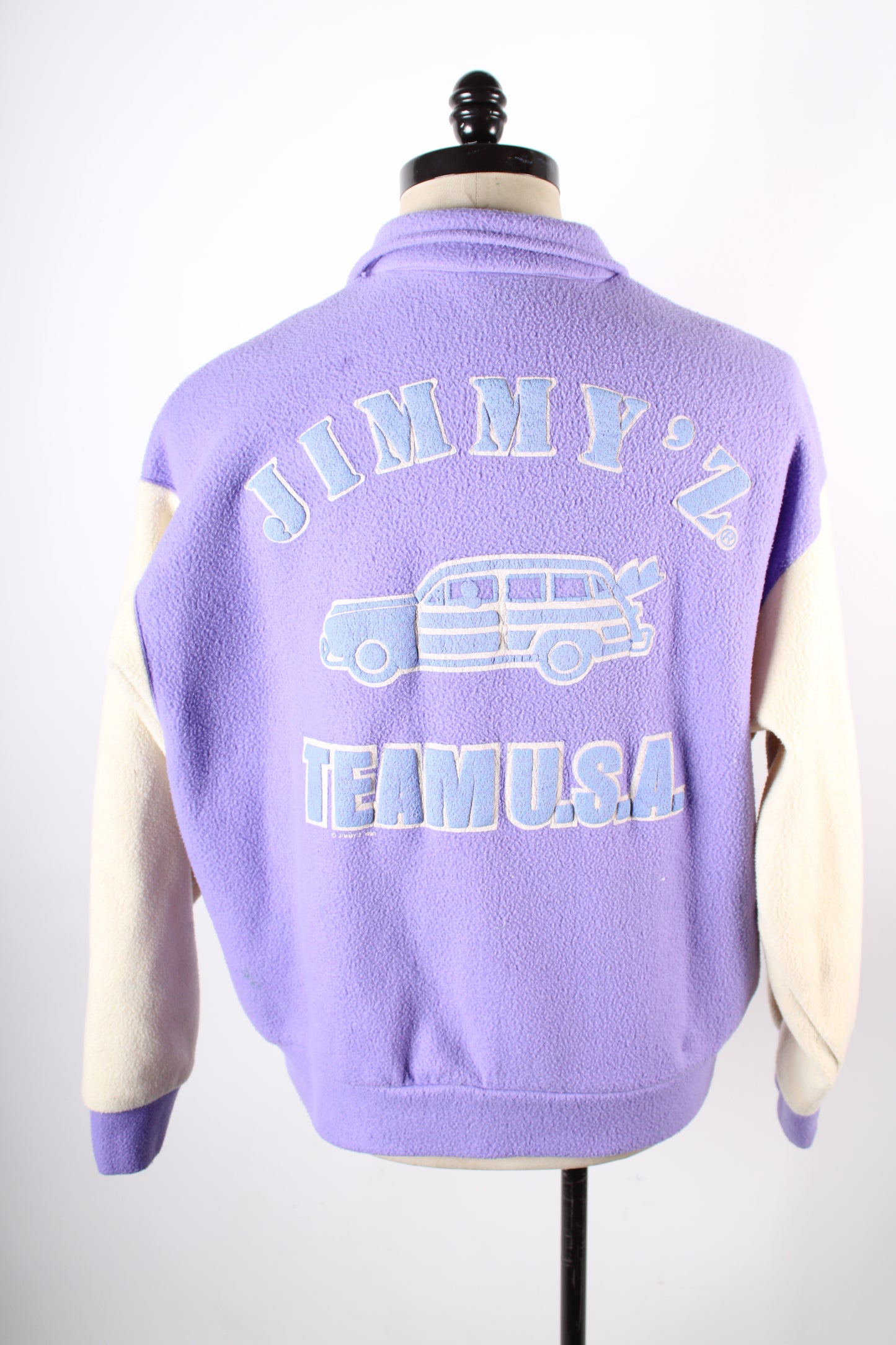 Vintage Jimmy'z Surf Skate Letterman Varsity Coat Jacket Mens Size XL