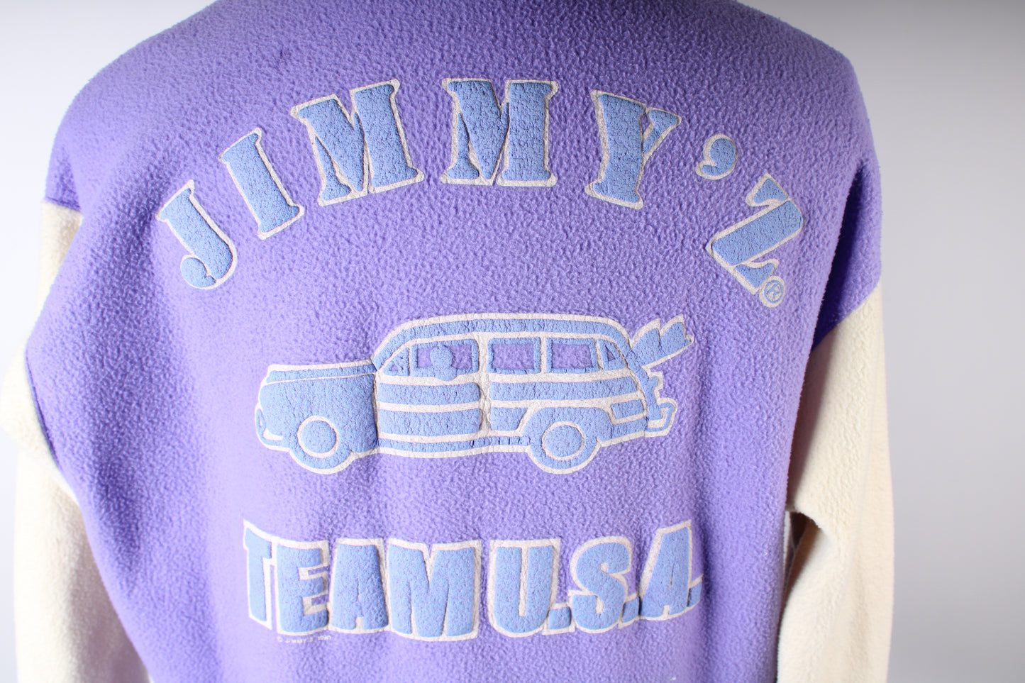 Vintage Jimmy'z Surf Skate Letterman Varsity Coat Jacket Mens Size XL