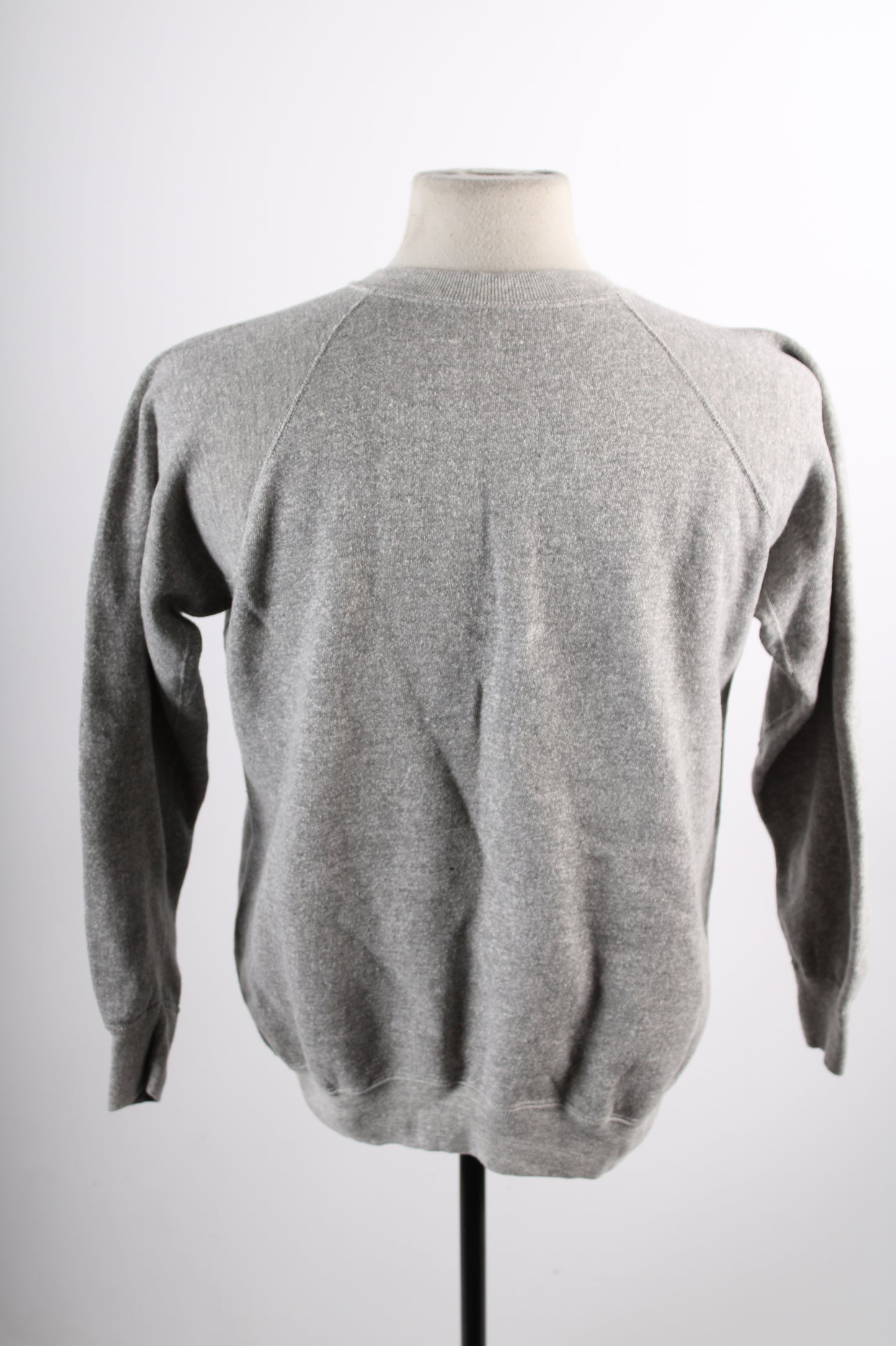 Vintage 1960s Gray Cotton Blank Sweatshirt Mens Size Medium
